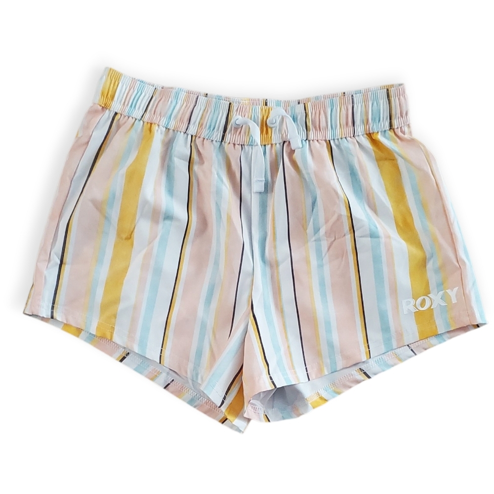 Roxy Pastel Striped Kids Shorts